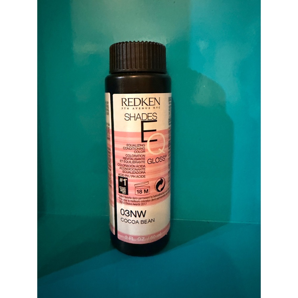 Redken Shades EQ Gloss‎ 3NW Cocoa Bean Demi-Permanent Hair Color shine